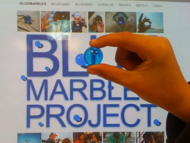 Latino American - Blue Marbles - 04