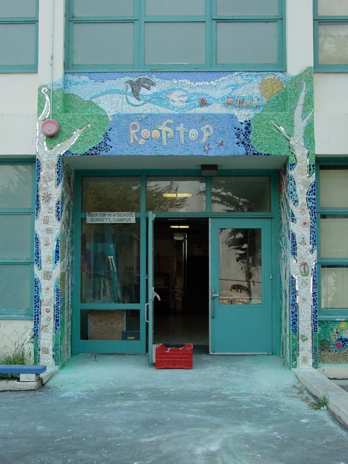 Ruth visits the Burnett Murals - 00266